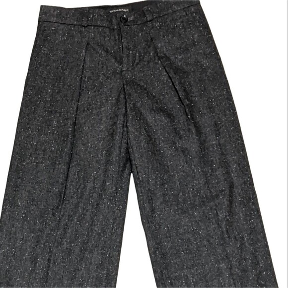 NEW Banana Republic wool blend lined straight leg trouser career size 00P - Picture 11 of 11